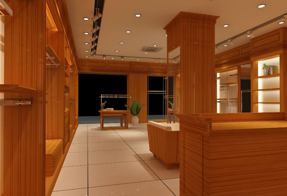 莫里斯保羅男裝展示柜設計(圖1)