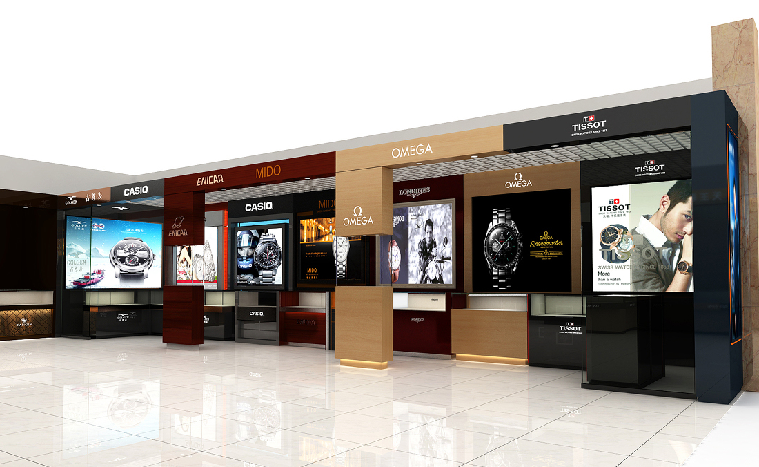 casio手表展柜設計方案(圖2) casio手表展柜設計方案(圖2)