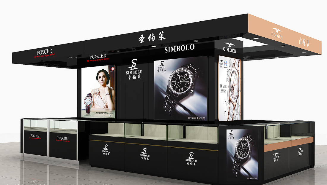 圣伯萊展柜設(shè)計(jì)方案參考(圖2) 圣伯萊展柜設(shè)計(jì)方案參考(圖2)