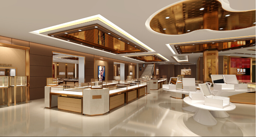 夢(mèng)金園展柜設(shè)計(jì)方案(圖1)
