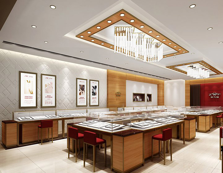 張萬福展柜設計現場方案(圖1)