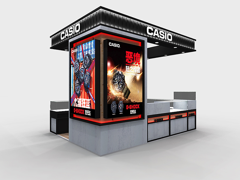 新世紀商都手表展柜設計方案(圖2) 新世紀商都手表展柜設計方案(圖2)